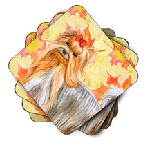 Load image into Gallery viewer, Yorkshire Terrier Fall Foam Coaster  BB9946FC