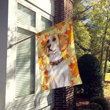 Load image into Gallery viewer, Beagle Fall Flag Canvas House Size BB9947CHF