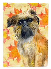 Load image into Gallery viewer, Brussels Griffon Fall Flag Canvas House Size BB9948CHF