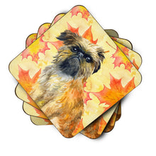 Load image into Gallery viewer, Brussels Griffon Fall Foam Coaster  BB9948FC