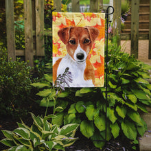 Load image into Gallery viewer, Jack Russell Terrier Fall Garden Flag - Outdoor Decorative Yard Flag BB9950GF
