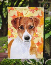 Load image into Gallery viewer, Jack Russell Terrier Fall Garden Flag - Outdoor Decorative Yard Flag BB9950GF