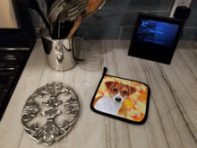 Load image into Gallery viewer, Jack Russell Terrier Fall Pot Holders - Set of 2 - Heat-Resistant Kitchen Essentials BB9950PTHD