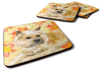Load image into Gallery viewer, Cairn Terrier Fall Foam Coaster  BB9951FC