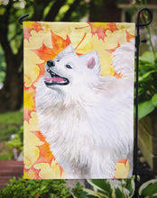 Load image into Gallery viewer, Samoyed Fall Garden Flag - Outdoor Decorative Yard Flag BB9952GF
