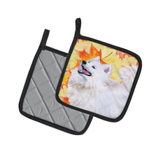 Load image into Gallery viewer, Samoyed Fall Pot Holders - Set of 2 - Heat-Resistant Kitchen Essentials BB9952PTHD