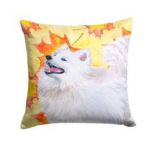 Load image into Gallery viewer, Samoyed Fall Throw Pillow - 14x14 Decorative Pillow – Art for Your Home &amp; Patio BB9952PW1414