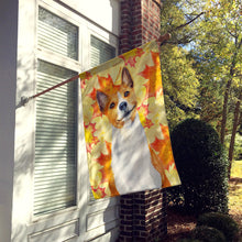 Load image into Gallery viewer, Basenji Fall Flag Canvas House Size BB9953CHF
