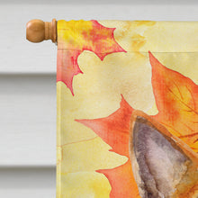 Load image into Gallery viewer, Basenji Fall Flag Canvas House Size BB9953CHF