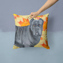 Load image into Gallery viewer, Cane Corso Fall Throw Pillow - 14x14 Decorative Pillow – Art for Your Home &amp; Patio BB9955PW1414