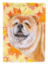 Load image into Gallery viewer, Chow Chow Fall Garden Flag - Outdoor Decorative Yard Flag BB9956GF