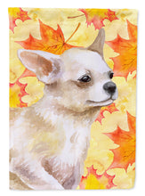 Load image into Gallery viewer, Chihuahua Leg up Fall Flag Canvas House Size BB9958CHF