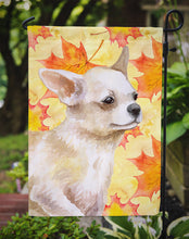 Load image into Gallery viewer, Chihuahua Leg up Fall Garden Flag - Outdoor Decorative Yard Flag BB9958GF