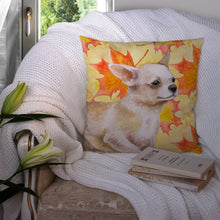 Load image into Gallery viewer, Chihuahua Leg up Fall Throw Pillow - 14x14 Decorative Pillow – Art for Your Home &amp; Patio BB9958PW1414