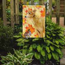 Load image into Gallery viewer, Italian Greyhound Fall Garden Flag - Outdoor Decorative Yard Flag BB9959GF