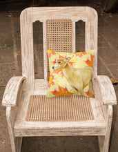 Load image into Gallery viewer, Italian Greyhound Fall Fabric Decorative Pillow BB9959PW1818