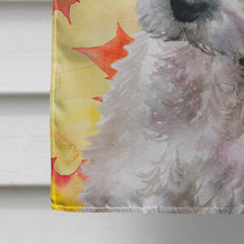 Load image into Gallery viewer, Westie Fall Flag Canvas House Size BB9962CHF