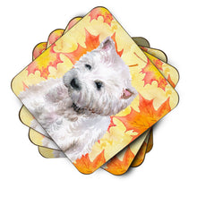 Load image into Gallery viewer, Westie Fall Foam Coaster  BB9962FC
