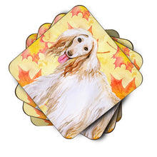 Load image into Gallery viewer, Afghan Hound Fall Foam Coaster  BB9963FC