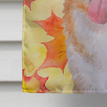 Load image into Gallery viewer, Akita Fall Flag Canvas House Size BB9964CHF
