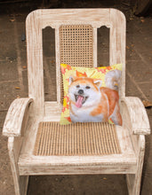 Load image into Gallery viewer, Akita Fall Fabric Decorative Pillow BB9964PW1818