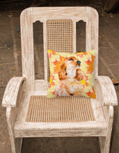 Load image into Gallery viewer, Cocker Spaniel Fall Fabric Decorative Pillow BB9967PW1818