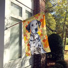 Load image into Gallery viewer, Dalmatian Puppy Fall Flag Canvas House Size BB9969CHF