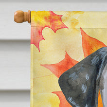 Load image into Gallery viewer, Dalmatian Puppy Fall Flag Canvas House Size BB9969CHF