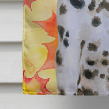 Load image into Gallery viewer, Dalmatian Puppy Fall Flag Canvas House Size BB9969CHF