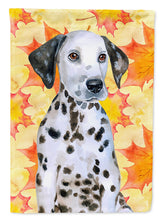 Load image into Gallery viewer, Dalmatian Puppy Fall Flag Canvas House Size BB9969CHF
