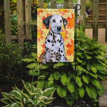 Load image into Gallery viewer, Dalmatian Puppy Fall Garden Flag - Outdoor Decorative Yard Flag BB9969GF