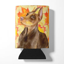 Load image into Gallery viewer, Doberman Pinscher Fall Can or Bottle Hugger