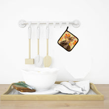 Load image into Gallery viewer, Doberman Pinscher Fall Pot Holders - Set of 2 - Heat-Resistant Kitchen Essentials BB9970PTHD