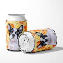 Load image into Gallery viewer, French Bulldog Black White Fall Can or Bottle Hugger BB9971CC