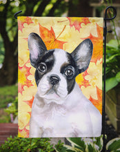Load image into Gallery viewer, French Bulldog Black White Fall Garden Flag - Outdoor Decorative Yard Flag BB9971GF