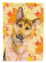 Load image into Gallery viewer, German Shepherd #2 Fall Flag Canvas House Size BB9972CHF