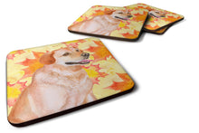 Load image into Gallery viewer, Labrador Retriever Fall Foam Coaster  BB9975FC