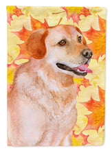 Load image into Gallery viewer, Labrador Retriever Fall Garden Flag - Outdoor Decorative Yard Flag BB9975GF