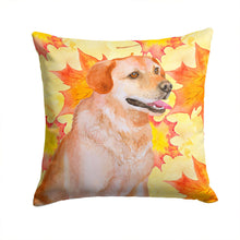 Load image into Gallery viewer, Labrador Retriever Fall Throw Pillow - 14x14 Decorative Pillow – Art for Your Home &amp; Patio BB9975PW1414