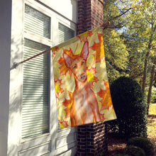 Load image into Gallery viewer, Pharaoh Hound Fall Flag Canvas House Size BB9976CHF