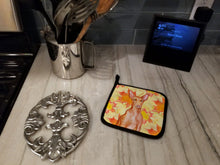 Load image into Gallery viewer, Pharaoh Hound Fall Pot Holders - Set of 2 - Heat-Resistant Kitchen Essentials BB9976PTHD