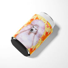 Load image into Gallery viewer, White Standard Poodle Fall Can or Bottle Hugger