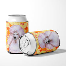 Load image into Gallery viewer, White Standard Poodle Fall Can or Bottle Hugger