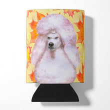 Load image into Gallery viewer, White Standard Poodle Fall Can or Bottle Hugger