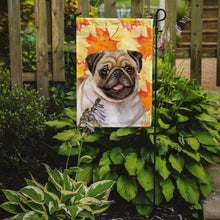 Load image into Gallery viewer, Fawn Pug Fall Garden Flag - Outdoor Decorative Yard Flag BB9979GF