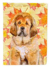 Load image into Gallery viewer, Tibetan Mastiff Fall Flag Canvas House Size BB9982CHF
