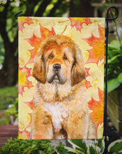 Load image into Gallery viewer, Tibetan Mastiff Fall Garden Flag - Outdoor Decorative Yard Flag BB9982GF