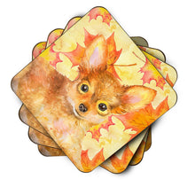 Load image into Gallery viewer, Toy Terrier Fall Foam Coaster  BB9983FC