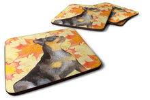 Load image into Gallery viewer, Miniature Pinscher #2 Fall Foam Coaster  BB9985FC