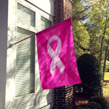 Load image into Gallery viewer, Breast Cancer Battle Flag  Flag Canvas House Size